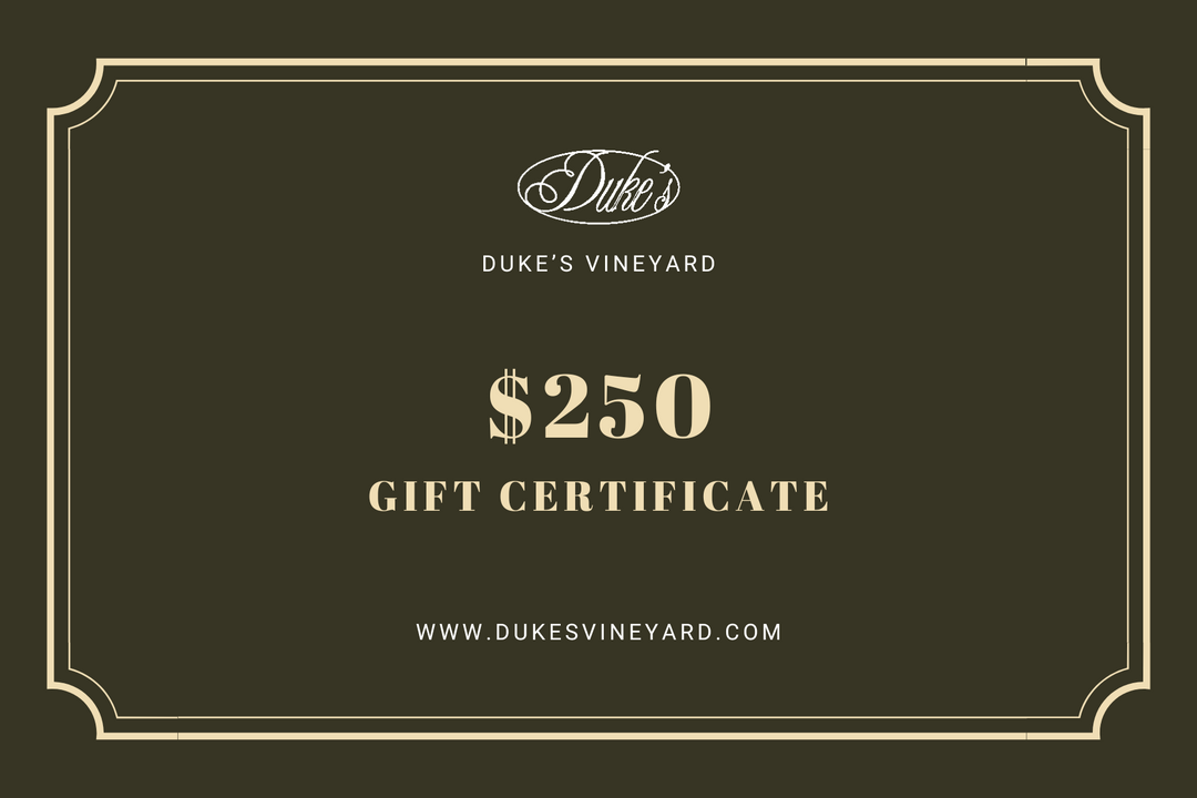 • Duke's Vineyard - Gift Cards •